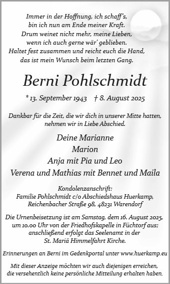 Berni Pohlschmidt