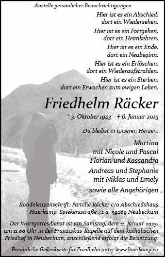 Friedhelm Räcker