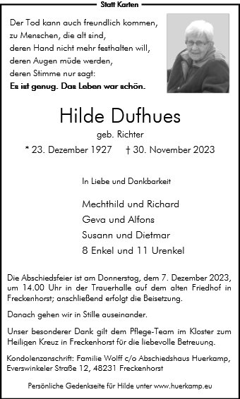 Hildegard Dufhues