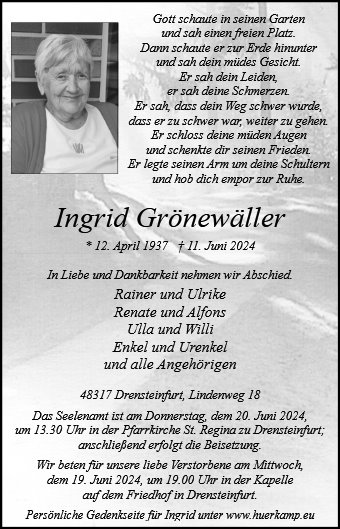 Ingrid Grönewäller