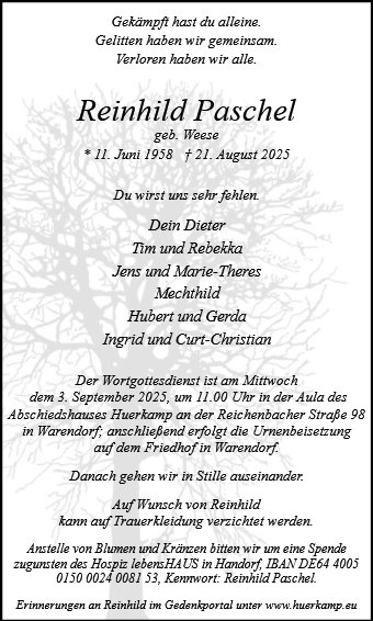 Reinhild Paschel