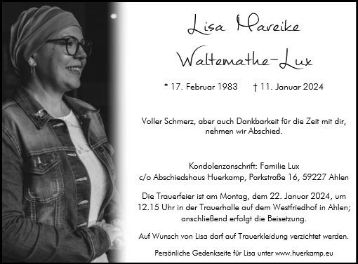 Lisa Mareike Waltemathe-Lux