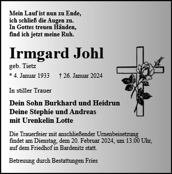 Irmgard Johl