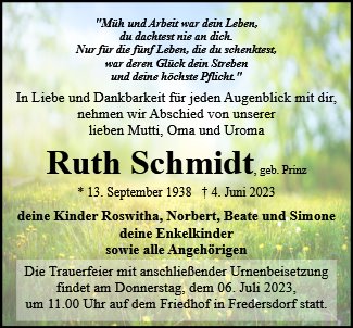 Ruth Schmidt