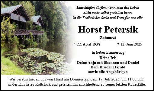 Horst Petersik