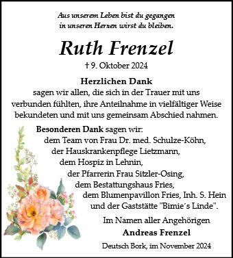 Ruth Frenzel