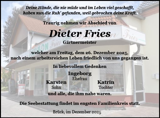 Dieter Fries
