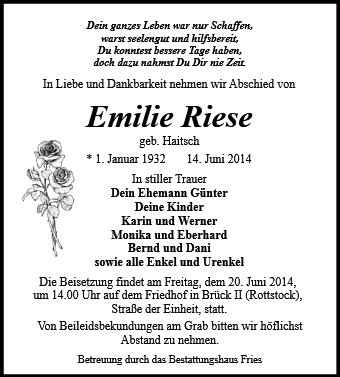Emilie Riese