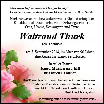 Waltraud Thurk