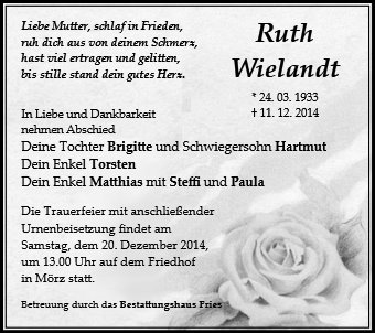 Ruth Wielandt
