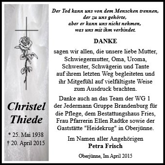 Christel Thiede