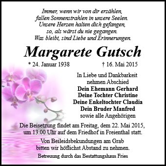 Margarete Gutsch