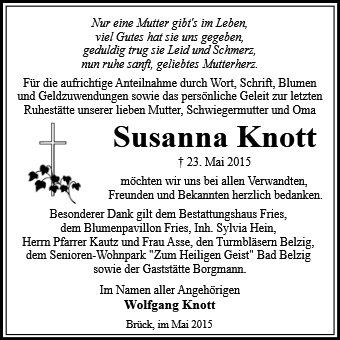 Susanna Knott