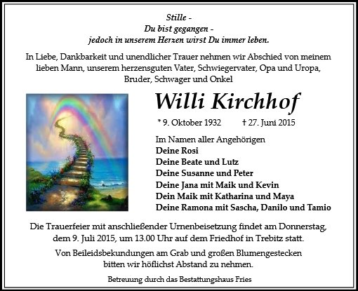Willi Kirchhof