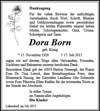 Dora Born