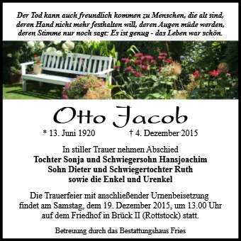 Otto Jacob