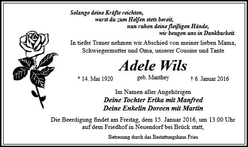 Adele Wils
