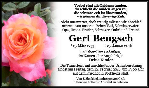 Gert Bengsch