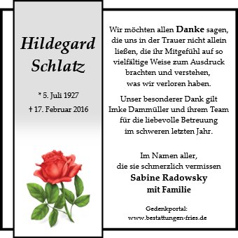Hildegard Schlatz