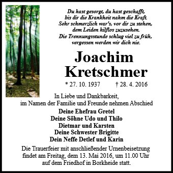 Joachim Kretschmer