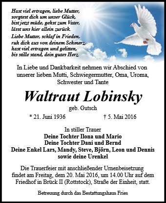 Waltraut Lobinsky
