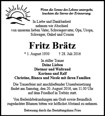Fritz Brätz