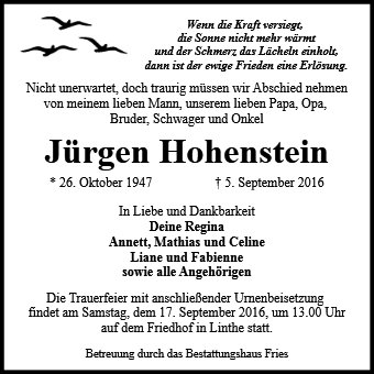 Jürgen Hohenstein