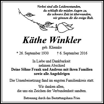 Käthe Winkler