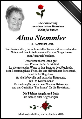 Alma Stemmler