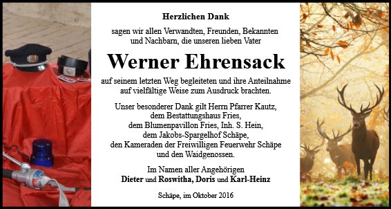 Werner Ehrensack