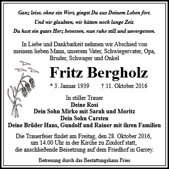 Fritz Bergholz