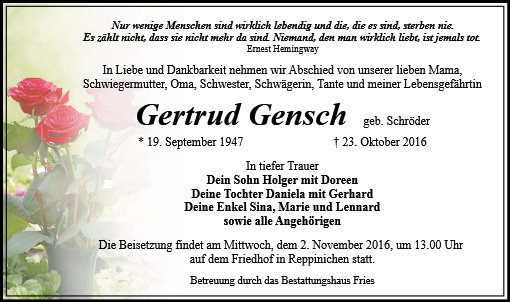 Gertrud Gensch