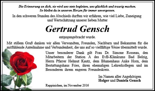Gertrud Gensch