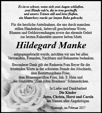 Hildegard Manke