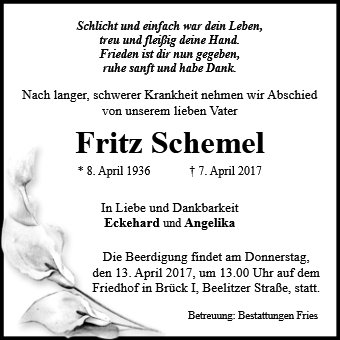 Fritz Schemel