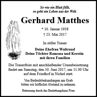 Gerhard Matthes