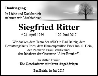 Siegfried Ritter