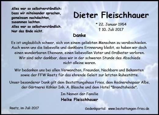 Dieter Fleischhauer