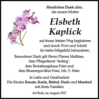 Elsbeth Kaplick