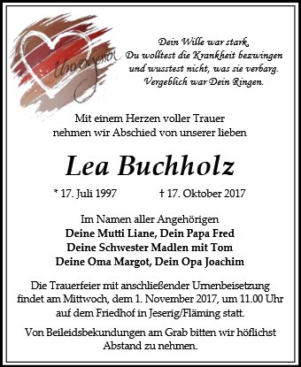 Lea Buchholz