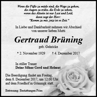 Gertraud Brüning