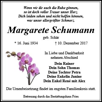 Margarete Schumann