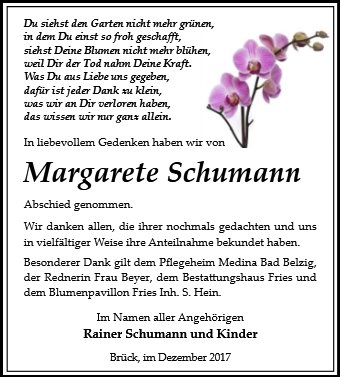 Margarete Schumann