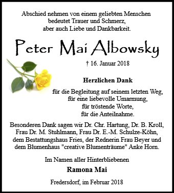 Peter Mai-Albowsky