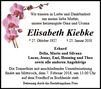 Elisabeth Kiebke
