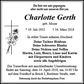 Charlotte Gerth