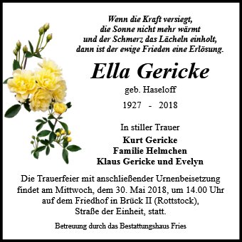 Ella Gericke
