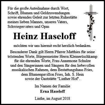 Heinz Haseloff