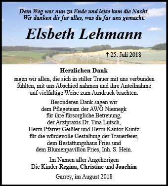 Elsbeth Lehmann