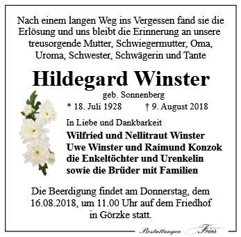 Hildegard Winster